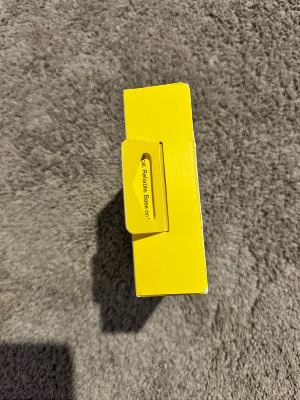 Black Portable Power Bank with Built-in USB-C Cables